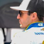 NASCAR Cup Series driver Chase Elliott (9) during practice for the Cook Out 400 at Martinsville Speedway.