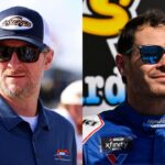 Dale Earnhardt Jr. and Kyle Larson