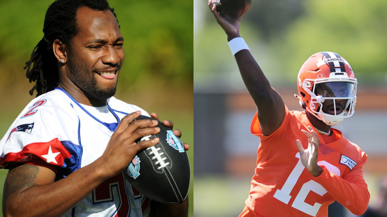 Asante Samuel and Shedeur Sanders