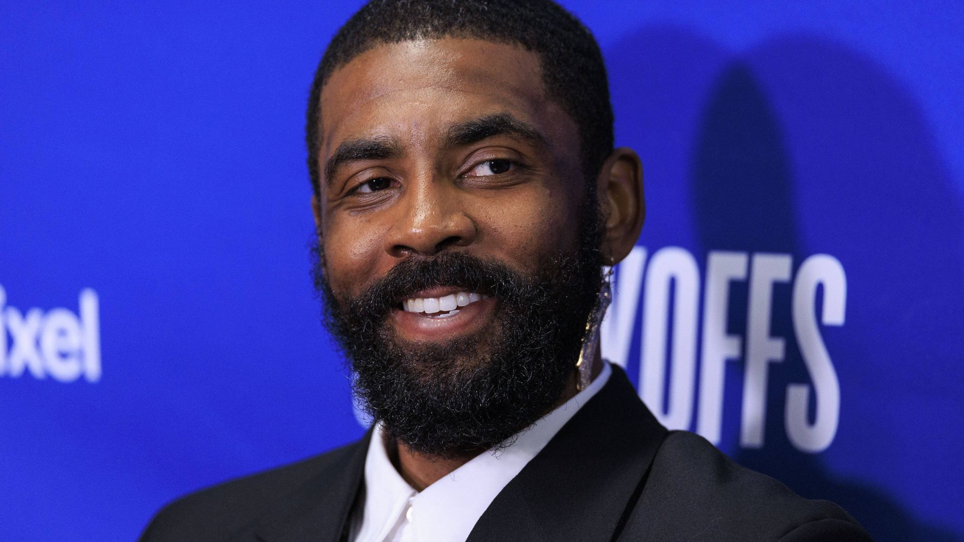 April 24, 2024, Los Angeles, California, USA: Kyrie Irving 11 of the Dallas Mavericks during a press conference