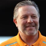 F1 Grand Prix Of USA - Race Zak Brown arrives at Circuit of the Americas in Austin, Texas, on October 20, 2024