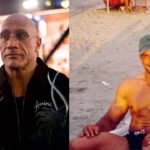 Dwayne Johnson (L), Mark Kerr (R)