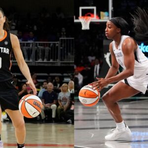 (L) Sue Bird (R) Jackie Young