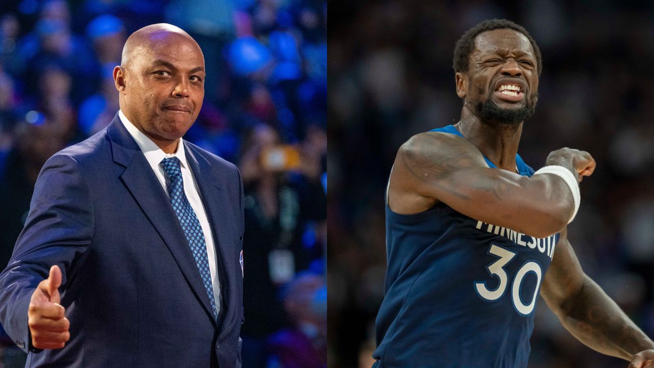 Charles Barkley (L), Julius Randle (R)