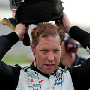NASCAR Cup Series driver Brad Keselowski (6) during practice and qualifying for the Cook Out 400 at Richmond Raceway.