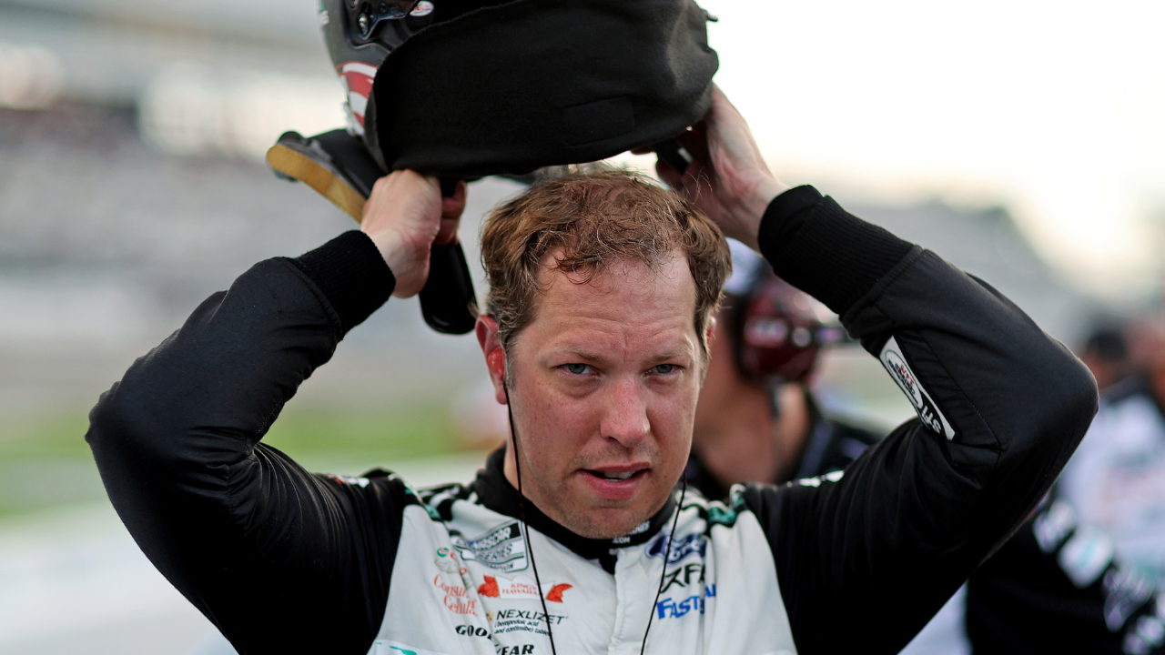 NASCAR Cup Series driver Brad Keselowski (6) during practice and qualifying for the Cook Out 400 at Richmond Raceway.