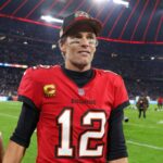 Tom Brady 12 Tampa Bay Buccaneers says goodbye to fans, Seattle Seahawks vs Tampa Bay Buccaneers, Football, NFL, 13 11 2022