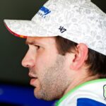 NASCAR Cup Series driver Daniel Suarez (99) during practice for the Daytona 500 at Daytona International Speedway.