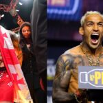 Ilia Topuria (L), Charles Oliveira (R)