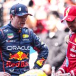 VERSTAPPEN Max (ned), Red Bull Racing RB21, portrait and HAMILTON Lewis (gbr), Scuderia Ferrari SF-25, portrait during the Formula 1 Heineken Chinese Grand Prix 2025