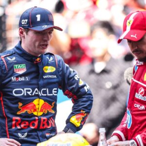 VERSTAPPEN Max (ned), Red Bull Racing RB21, portrait and HAMILTON Lewis (gbr), Scuderia Ferrari SF-25, portrait during the Formula 1 Heineken Chinese Grand Prix 2025