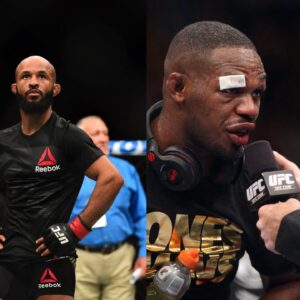 Demetrious Johnson and Jon Jones