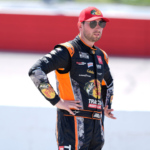 NASCAR Cup Series driver Chase Briscoe (19) at Darlington Raceway.