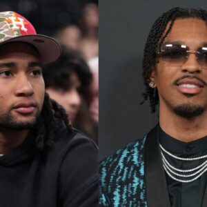 NFL stars CJ Stroud, Jayden Daniels