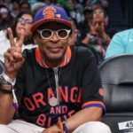 Spike Lee, legendary film maker and Knicks fan