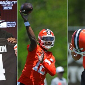 Deshaun Watson, Shedeur Sanders and Dillon Gabriel
