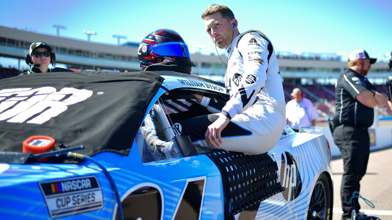 NASCAR Cup Series driver William Byron (24) during qualifying for the Shrines Children’s 500 at Phoenix Raceway.
