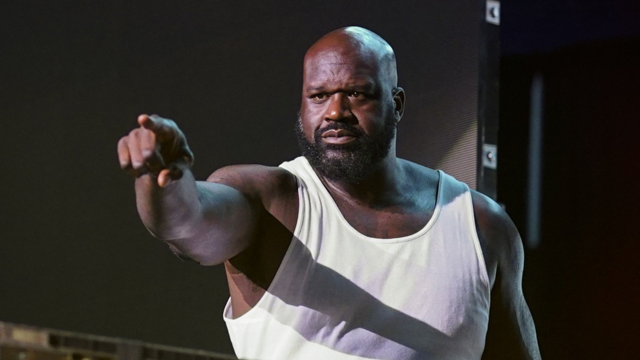 Shaquille O'Neal Credits: Jay Biggerstaff-Imagn Images