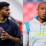 Browns QB Shedeur Sanders, Chris Harris