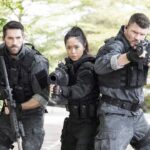filmstill Scott Adkins, Ron Smoorenburg, Michael Jai White, Michael Bisping & JeeJa Yanin Triple Threat