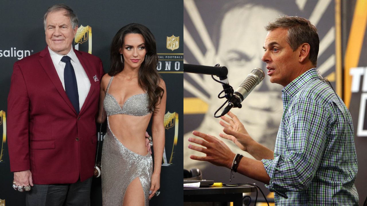 Bill Belichick and Jordon Hudson, Colin Cowherd