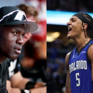 Michael Jordan(L) and Paolo Banchero(R)