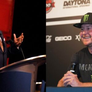 Kyle Petty and Kurt Busch