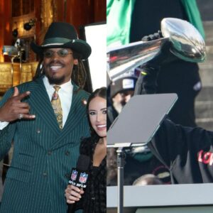 Cam Newton and Jalen Hurts