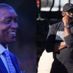 Isiah Thomas(L) and Michael Jordan(R)