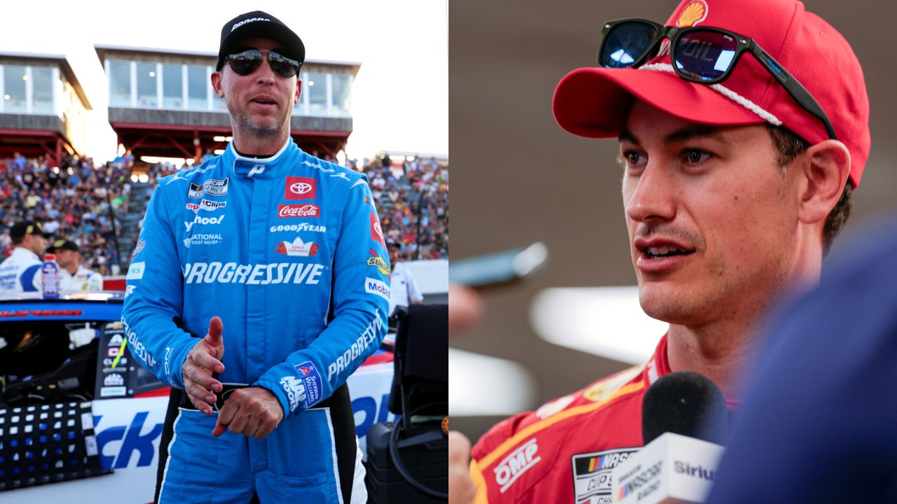 Denny Hamlin and Joey Logano