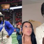 Cam Newton, Travis Hunter and Leanna Lenee