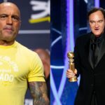 Joe Rogan (L), Quentin Tarantino (R)