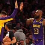 Luka Doncic and LeBron James, LA Lakers