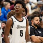 Bryce James, younger son of LeBron James