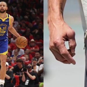 Steph Curry thumb, Warriors v Rockets