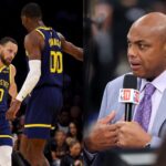 Stephen Curry and Jonathan Kuminga(L), Charles Barkley(R)