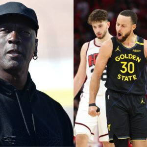 (L) Michael Jordan (R) Steph Curry