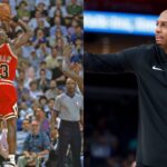 Michael Jordan (L), Penny Hardaway (R)