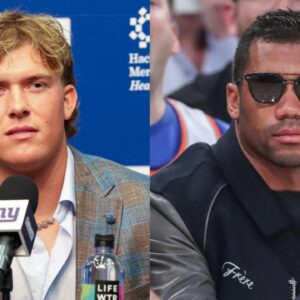 Jaxson Dart, Russell Wilson