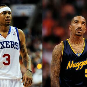 (L) Allen Iverson (R) J.R. Smith