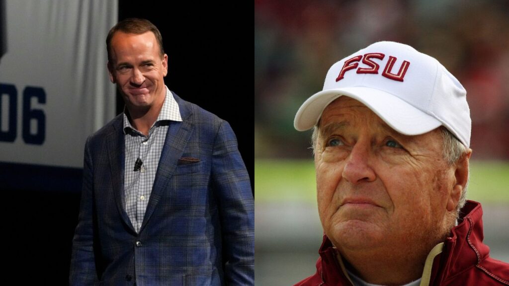 Peyton Manning and Bobby Bowden