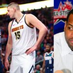 Luka Doncic and Nikola Jokis (L) and Robert Horry (R)