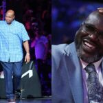 Charles Barkley (L), Shaquille O'Neal (R)