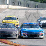 July 3, 2022, Elkhart Lake, WI, United States of America: Tyler Reddick races for position for the NASCAR, Motorsport, USA Cup Series for the Kwik Trip 250 presented by JOCKEY made in America in Elkhart Lake, WI, USA. Elkhart Lake United States of America - ZUMAa161 20220703_zaa_a161_754 Copyright: xWalterxG.xArcexSr.x