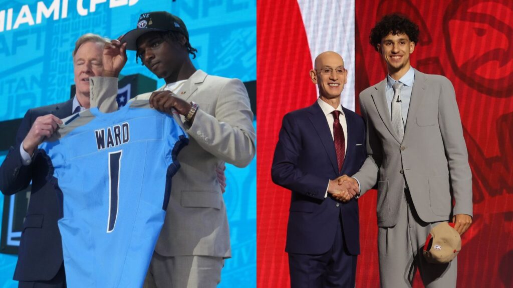 NFL draft and NBA draft