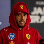 Lewis Hamilton (Gbr) Of Scuderia Ferrari 44 during the Formula 1 Lenovo Japanese Grand Prix 2025 on Friday at the Suzuka International Circuit
