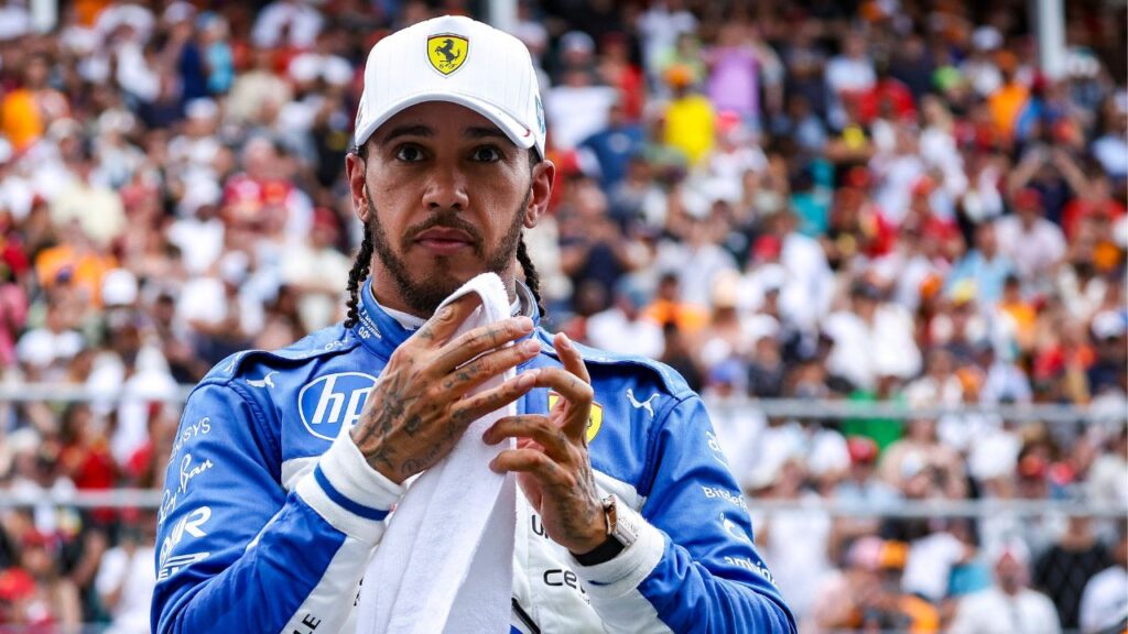 Lewis Hamilton GBR, Scuderia Ferrari HP , F1 Grand Prix of Miami at Miami International Autodrome on May 3, 2025 in Miami Gardens, United States of America