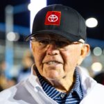 NASCAR Cup Series team owner Joe Gibbs during qualifying for the Daytona 500 at Daytona International Speedway.