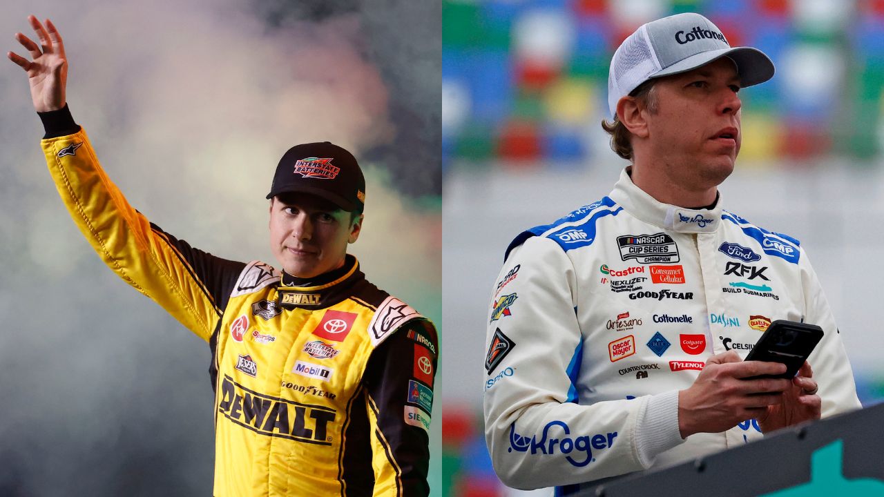 Christopher Bell and Brad Keselowski