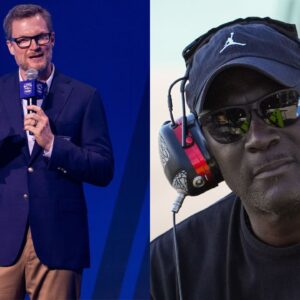 Dale Earnhardt Jr. and Michael Jordan